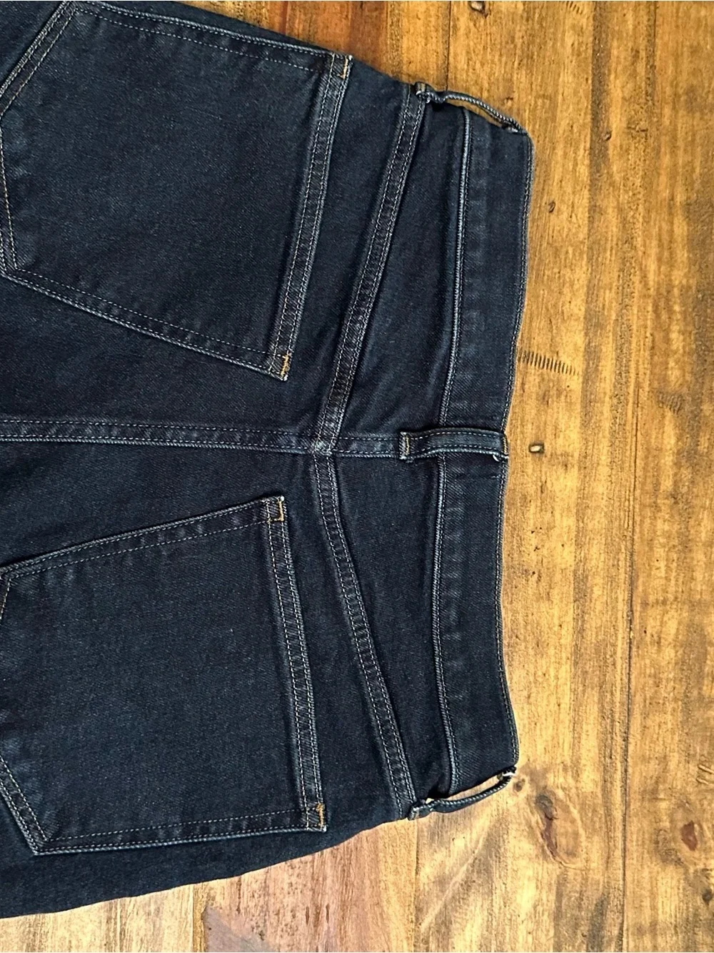 J. Crew Women's Dark Navy Straight Jeans - Picture 2 of 4